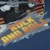 Футболка c рисунком "Rock'n'Roll", UA281-29891-BL-RNR