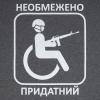 Футболка с рисунком "Придатний", UA281-29891-GM-NPR