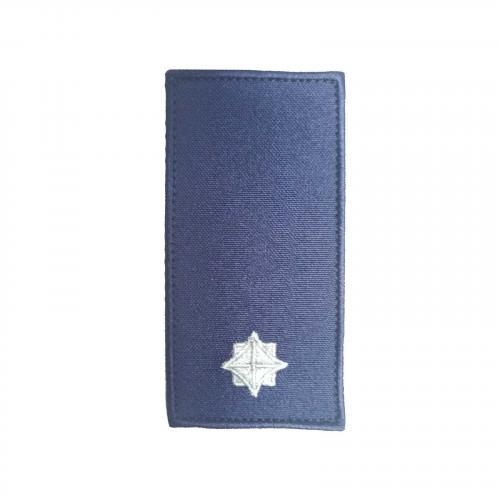 Embroidered shoulder strap DSNS "Junior Lieutenant" on Velcro, UKR-BT-192