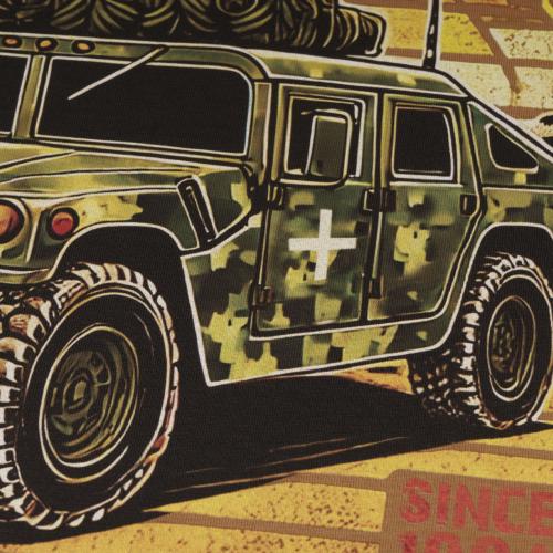 Футболка с рисунком "Hummer", UA281-29891-CB-HM