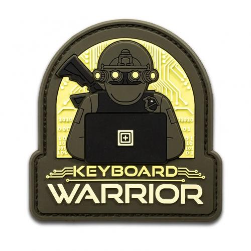 Нашивка 5.11 Tactical "Keyboard Warrior Patch", 92444-194