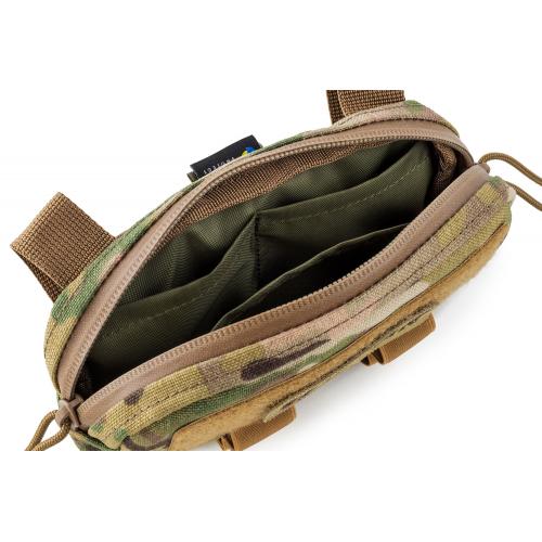 Phone pouch/administrative pouch for U-WIN BASE plate carrier, PH-ADMIN-MOLLE-MC