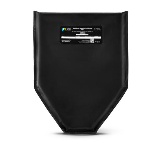 Балістичний пакет під фартух / напашник U-WIN BASE НВМПЕ Dyneema USA / Площа захисту 6,2 дм.кв, PH-BAL-LLAP-BASE-BK