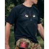 Military style T-shirt "CAT", UA281-29891-BK-CAT