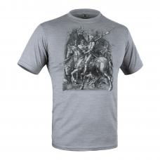 Футболка з малюнком "Лицар, смерть і диявол"