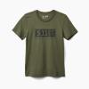 Футболка жіноча з малюнком "5.11 Tactical® Women's Logo Rectangle", 69226AHI-186