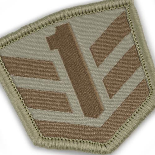Нашивка на липучке "PROF1Group® Logo Woven Patch", PROF1-P01-OD - Prof1group Нашивка на липучке "PROF1Group® Logo Woven Patch", PROF1-P01-OD