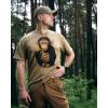 Футболка з малюнком "Мавпа", UA281-29891-TN-MNK