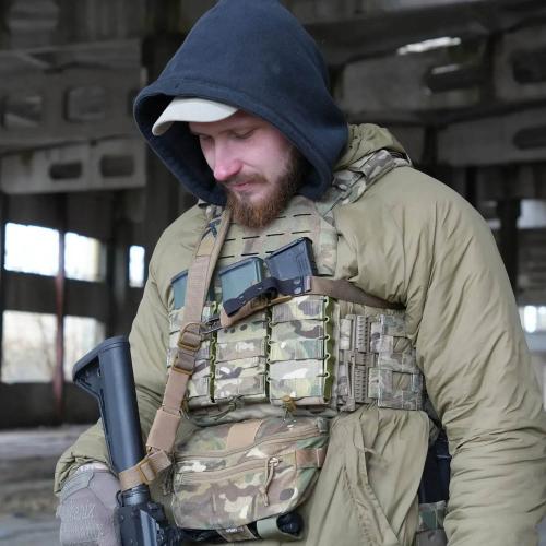 Ремінь збройовий з широким наплічником RAGNAROK одно/двоточковий "RAGNARR Gen.II", RAGNARR-G2-K