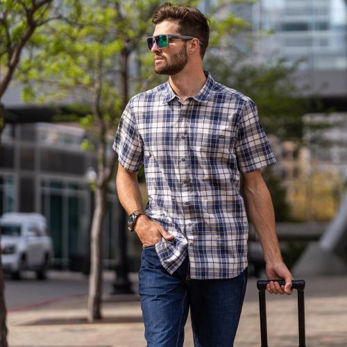 Сорочка тактична "5.11 Tactical® Wyatt Plaid Short Sleeve Shirt", 71204-656 - Prof1group Сорочка тактична "5.11 Tactical® Wyatt Plaid Short Sleeve Shirt", 71204-656