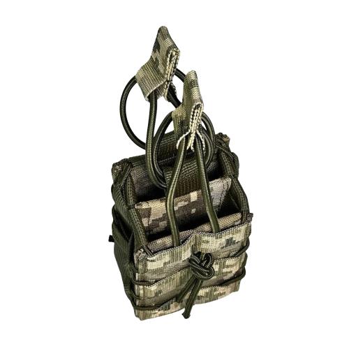 Open shortened pouch for two AK magazines, 4300092
