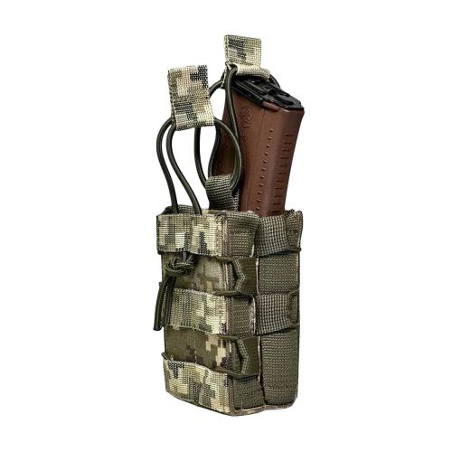 Open shortened pouch for two AK magazines, 4300092