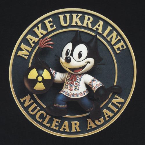 Футболка c рисунком "Nuclear", UA281-29891-BK-NUC