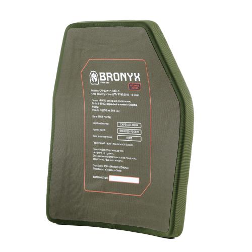 Бронеплита Bronyx® "5 клас за ДСТУ Ultimate" (НВМПЕ + B4C), BRO-CAP5UW-M-B4C-D