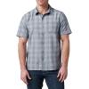 Військовий одяг - Сорочка тактична "5.11 Tactical&reg; Nate Short Sleeve Shirt" Mortar Plaid