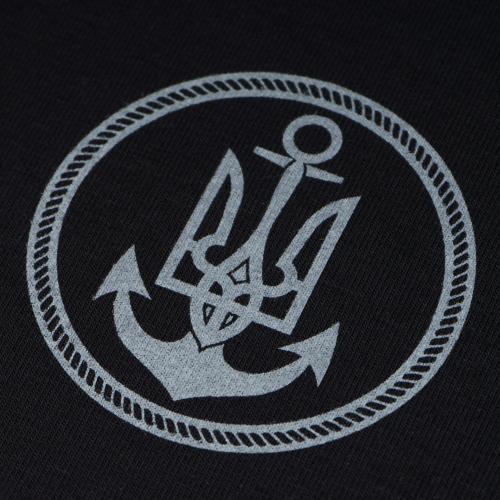 Футболка с рисунком "ВМС", UA281-29891-BK-VMS