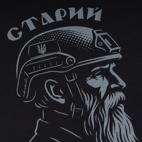 Футболка з малюнком "Старий", UA281-29891-BK-OLD