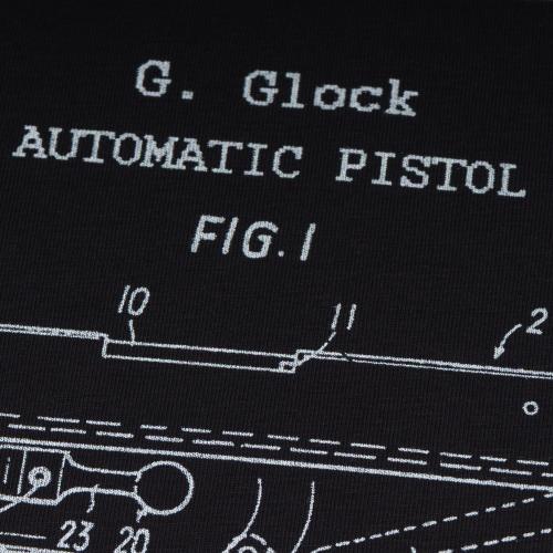 Футболка з малюнком "GLOCK Pistol Legend", UA281-29891-BK-GK