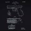 Футболка з малюнком "GLOCK Pistol Legend", UA281-29891-BK-GK