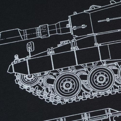 Футболка с рисунком "Леопард", UA281-29891-BK-LEO2