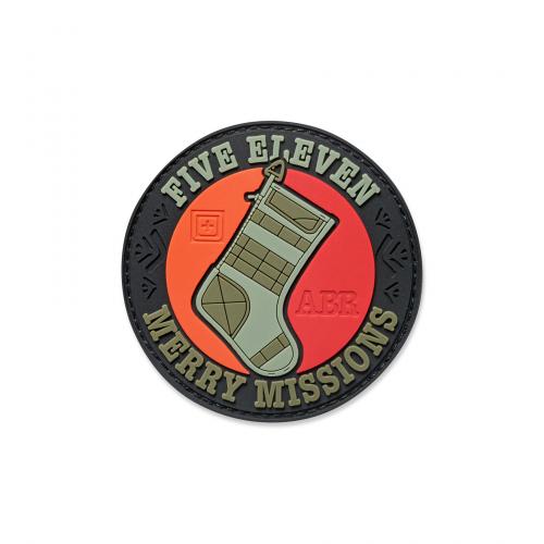 Нашивка 5.11 Tactical® "Merry Mission Stocking Patch", 6890091AKM-999