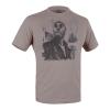 Військовий одяг - Футболка з малюнком "Одинак" Iron Grey