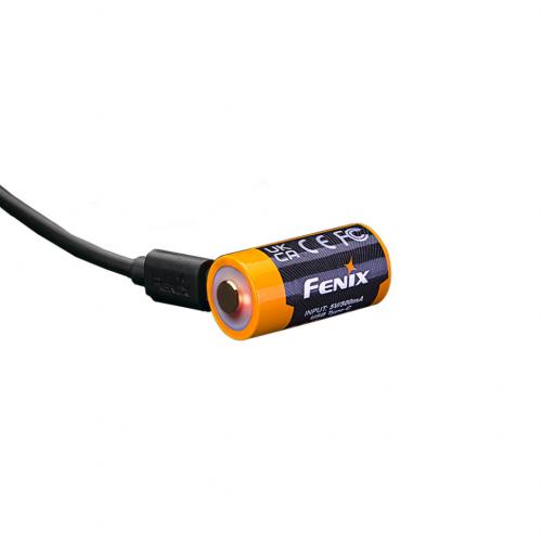 Акумулятор 16340 Fenix® 800mAh ARB-L16-800UP (USB Type-C зарядка), ARB-L16-800UP
