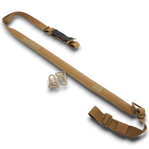 Ремінь двоточковий RAGNAROK "KATANA" (2 карабіна), KATANA-2KAR-CT