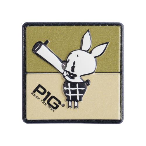 Нашивка на липучке "P1G® Old-School Patch" PVC, UA281-29859-PVC-POS
