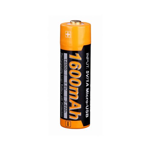 Акумулятор 14500 Fenix® 1600mAh ARB-L14-1600U (Micro USB зарядка), ARB-L14-1600U