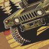 Футболка з малюнком "Hummer", UA281-29898-CB-HM