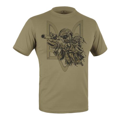 Футболка с рисунком "UA Special Forces", UA281-29898-TN-SF