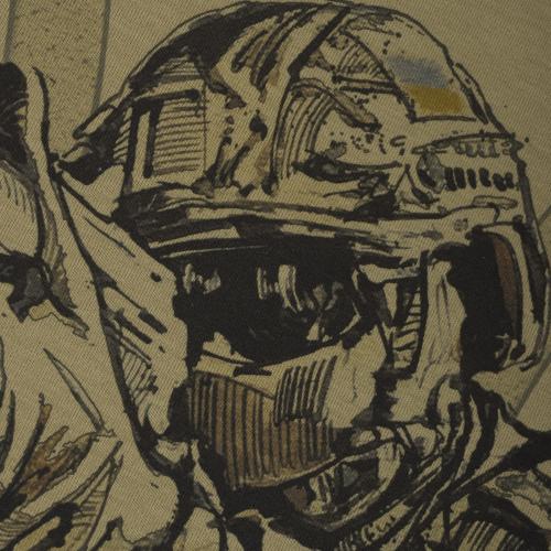 Футболка с рисунком "UA Special Forces", UA281-29898-TN-SF
