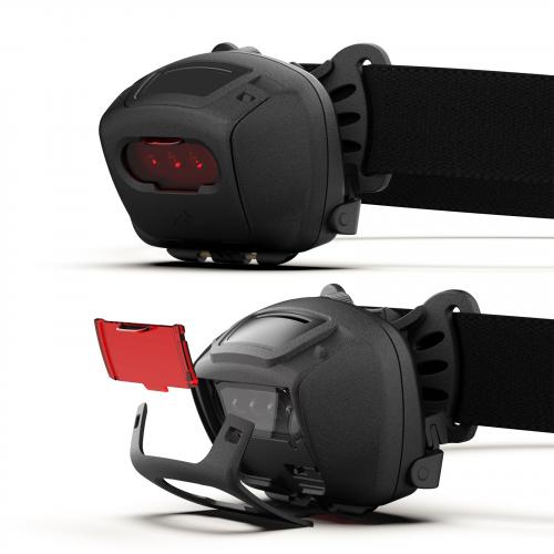 Фонарь налобный Princeton Tec® "Quad Tactical MPLS Tactical Headlamp", QUAD-NOD-BK