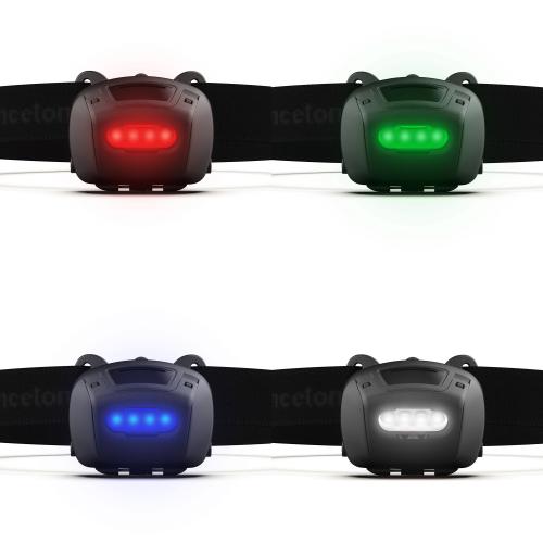 Фонарь налобный Princeton Tec® "Quad Tactical MPLS Tactical Headlamp", QUAD-NOD-BK