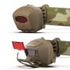 Ліхтар налобний Princeton Tec® "Quad Tactical MPLS Tactical Headlamp", QUAD-NOD-MC