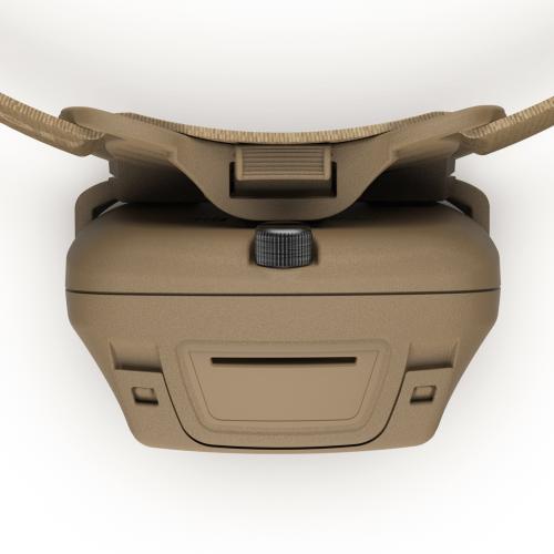 Ліхтар налобний Princeton Tec® "Quad Tactical MPLS Tactical Headlamp", QUAD-NOD-TAN