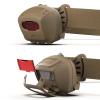 Ліхтар налобний Princeton Tec® "Quad Tactical MPLS Tactical Headlamp", QUAD-NOD-TAN