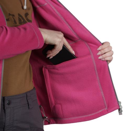 Women's Fleece Jacket "Pink", UA281-29996-FK