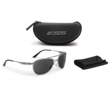Окуляри балістичні "ESS® InVINCEible Aviator Gunmetal with Smoke Gray Lenses"