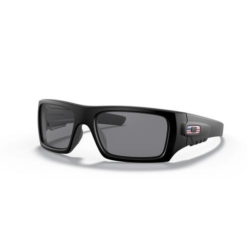 Окуляри балістичні Oakley® "SI Ballistic Det Cord™ USA Flag (Matte Black; Grey)", OO9253-11