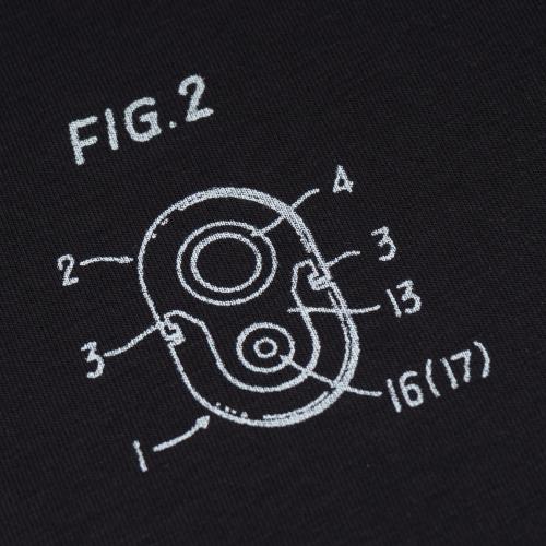 Футболка з малюнком "Glock Pistol Legend", UA281-29898-BK-GK