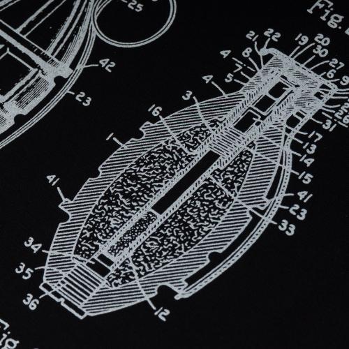 Футболка с рисунком "Grenade", UA281-29898-BK-GN