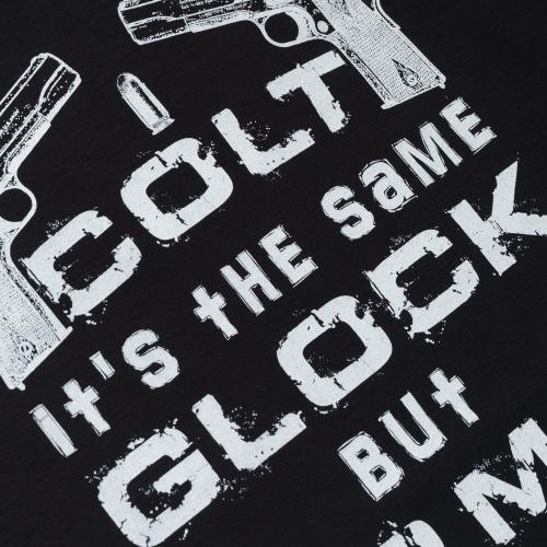 Футболка с рисунком "Colt", UA281-29898-BK-GC