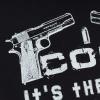 Футболка с рисунком "Colt", UA281-29898-BK-GC
