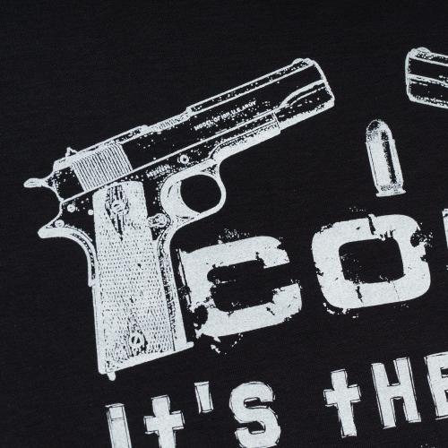 Футболка с рисунком "Colt", UA281-29898-BK-GC