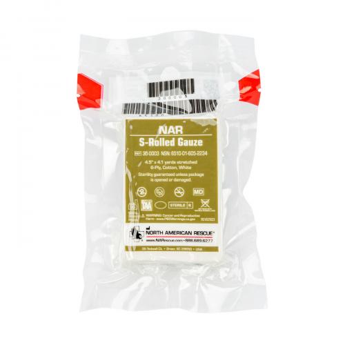 Бинт для тампонады NAR® "S-Rolled Gauze", 30-0003