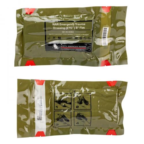 NAR® "Flat ETD® Emergency Trauma Dressing" (6 in.), 30-0094