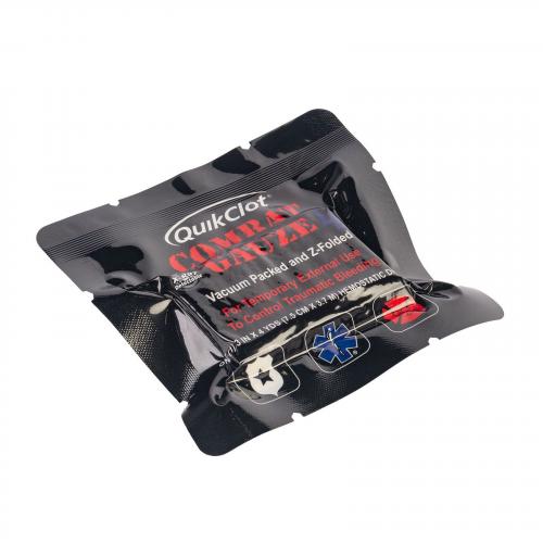 Бинт гемостатичний QuikClot® "Z-Fold Vacuum Packed Combat Gauze LE", 30-0109