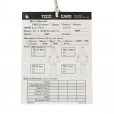 Картка пораненого NAR® "TCCC Card" - Prof1group Картка пораненого NAR® "TCCC Card"